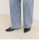 Dual Hem Lace Denim