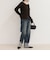 Dual Hem Lace Denim