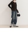 Dual Hem Lace Denim