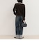 Dual Hem Lace Denim