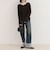 Dual Hem Lace Denim