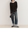 Dual Hem Lace Denim