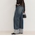 Dual Hem Lace Denim