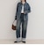 Dual Hem Lace Denim