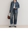 Dual Hem Lace Denim