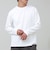 フクレジャガード幾何学柄 ロンT ロングスリーブTシャツ