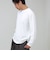 フクレジャガード幾何学柄 ロンT ロングスリーブTシャツ