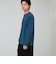 フクレジャガード幾何学柄 ロンT ロングスリーブTシャツ