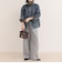 2WAYカラーデニムジャケット