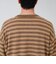 【GEVACO/ゲバコ】ヘンリーネックボーダー ロングスリーブTシャツ