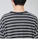 【GEVACO/ゲバコ】ヘンリーネックボーダー ロングスリーブTシャツ