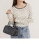 チュールドットロンＴシャツ
