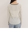 チュールドットロンＴシャツ