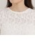 チュールレイヤードレースロンTシャツ
