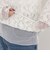 チュールレイヤードレースロンTシャツ