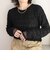チュールレイヤードレースロンTシャツ