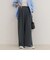 フィブリルポンチタックパンツ