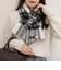 【TWEEDMILL/ツイードミル】別注カラーウール×フリースリバーマフラー