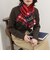 【TWEEDMILL/ツイードミル】別注カラーウール×フリースリバーマフラー