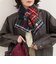 【TWEEDMILL/ツイードミル】別注カラーウール×フリースリバーマフラー