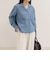 クロップドデニムジャケットシャツ