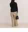【GEVACO/ゲバコ】マルチカラーラウンドネックカーディガン
