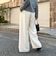 【リピーター続出！/4サイズ展開】とろみWarmストレートイージーパンツ