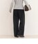 【リピーター続出！/4サイズ展開】とろみWarmストレートイージーパンツ