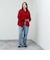 Collared wool JK 衿付きニットカーディガン