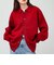 Collared wool JK 衿付きニットカーディガン