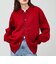 Collared wool JK 衿付きニットカーディガン