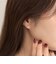 プチハートビジューピアス