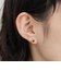 プチハートビジューピアス