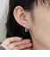 クリアカラーワンタッチリングピアス
