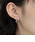 クリアカラーワンタッチリングピアス