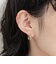 クリアカラーワンタッチリングピアス