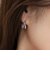 クリアカラーワンタッチリングピアス