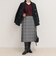 【Oneil of Dublin/オニールオブダブリン】checked midi skirt
