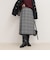 【Oneil of Dublin/オニールオブダブリン】checked midi skirt