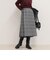 【Oneil of Dublin/オニールオブダブリン】checked midi skirt