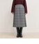 【Oneil of Dublin/オニールオブダブリン】checked midi skirt