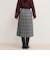 【Oneil of Dublin/オニールオブダブリン】checked midi skirt