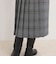 【Oneil of Dublin/オニールオブダブリン】checked midi skirt