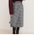 【Oneil of Dublin/オニールオブダブリン】checked midi skirt