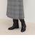 【Oneil of Dublin/オニールオブダブリン】checked midi skirt