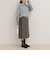 【Oneil of Dublin/オニールオブダブリン】checked midi skirt