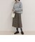 【Oneil of Dublin/オニールオブダブリン】checked midi skirt