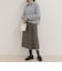 【Oneil of Dublin/オニールオブダブリン】checked midi skirt