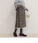 【Oneil of Dublin/オニールオブダブリン】checked midi skirt