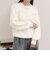 FR刺しゅうドロストスウェットニット